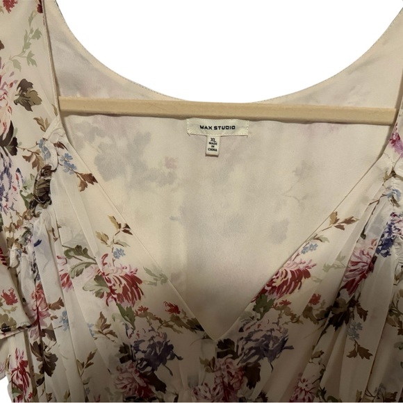 Max Studio floral print dress - Picture 2 of 3